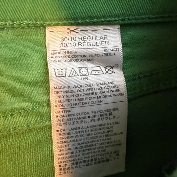 Banana Republic Darker Green Denim Skinny Jeans - Picture 4 of 4